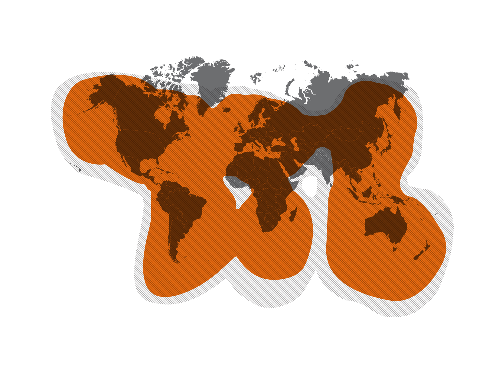 Globalstar Commercial IoT Coverage Map