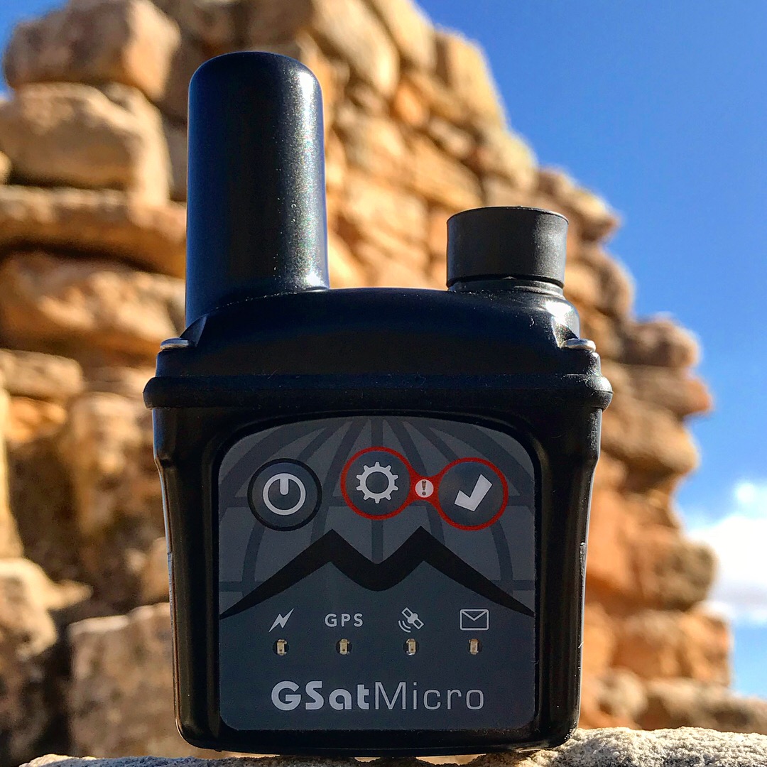 GSatMicro Close up - Tracking at the Canyon of the Ancients, Colorado