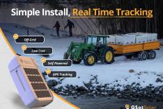 gsatsolar tractor and trailer