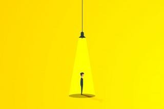 yellow spotlight banner yellow spotlight banner